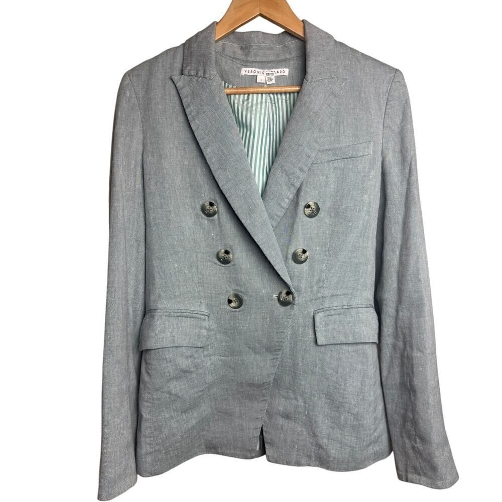 Veronica Beard Seaglass Miller Dickey Jacket Sz. 6 - Picture 4 of 7